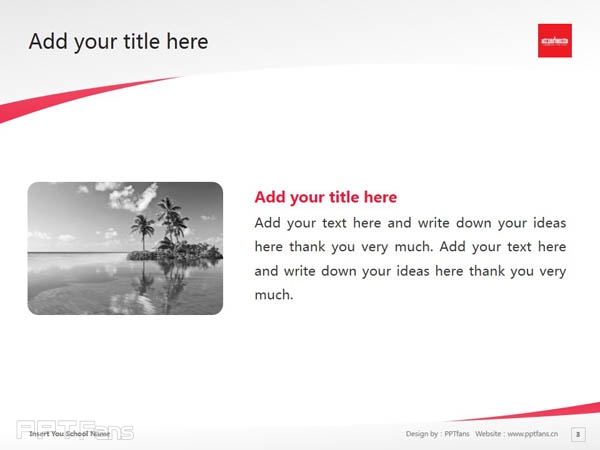 Griffith College powerpoint template download | 都柏林格里菲斯学院PPT模板下载_幻灯片预览图4