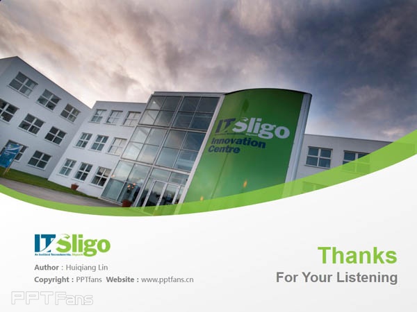 Institute of Technology, Sligo powerpoint template download | 斯萊戈理工學院PPT模板下載_幻燈片預覽圖18