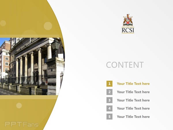 Royal College of Surgeons powerpoint template download | 皇家外科醫學院PPT模板下載_幻燈片預覽圖2
