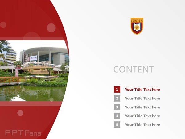 Ngee An Polytechnic powerpoint template download | 义安理工学院PPT模板下载_幻灯片预览图2