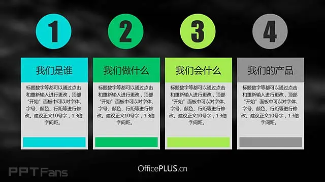 黑色大气公司介绍PPT模板_预览图3