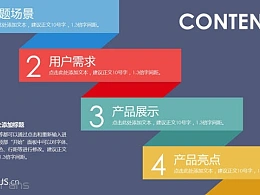 产品推广专用PPT模板