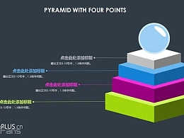 颁奖台/阶级图示PPT模板