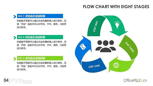 四组级别递进关系PPT模板素材下载_预览图4