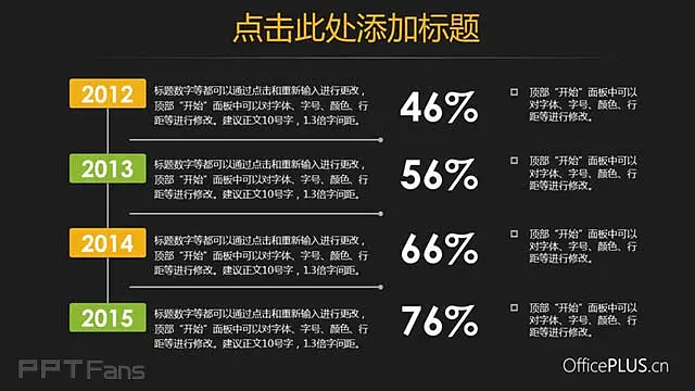 抹茶绿+石墨黑 简约式商务报告ppt模板_预览图8