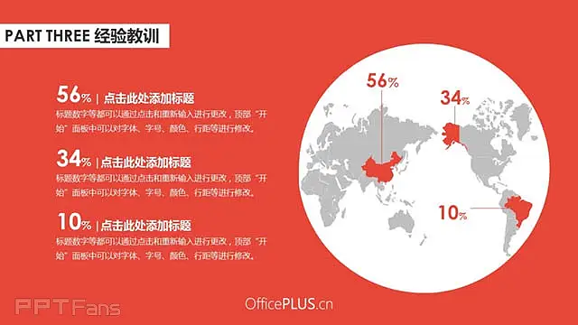 红黄绿建筑风格商业汇报ppt模板_预览图14