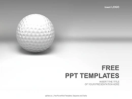 商务高尔夫PPT(4:3)