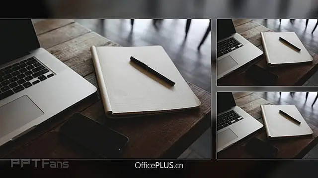 墨蓝色数据统计ppt_预览图8