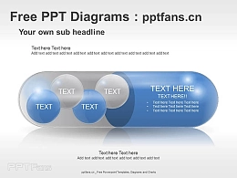 一颗胶囊的直白PPT素材