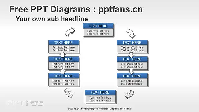闭环PPT模板_预览图4