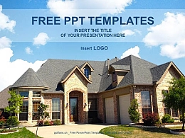 家 房地产PPT模板