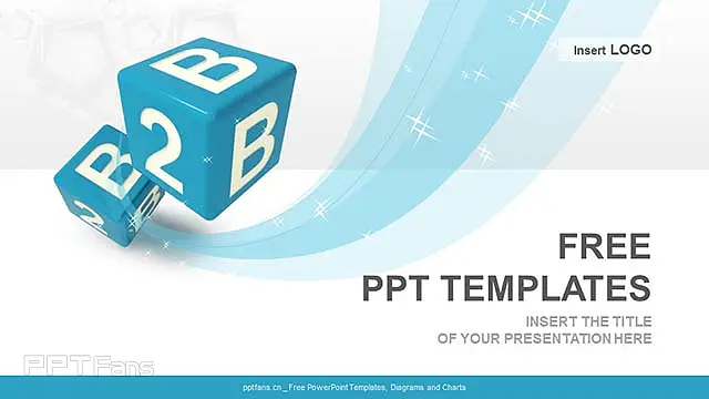 蓝色商务PPT_预览图1