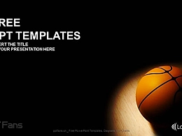 篮球运动PPT模板