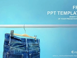 服装牛仔裤PPT