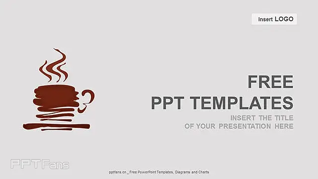咖啡休闲娱乐PPT_预览图1
