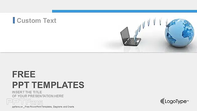 網(wǎng)絡(luò)PPT模板_預(yù)覽圖1