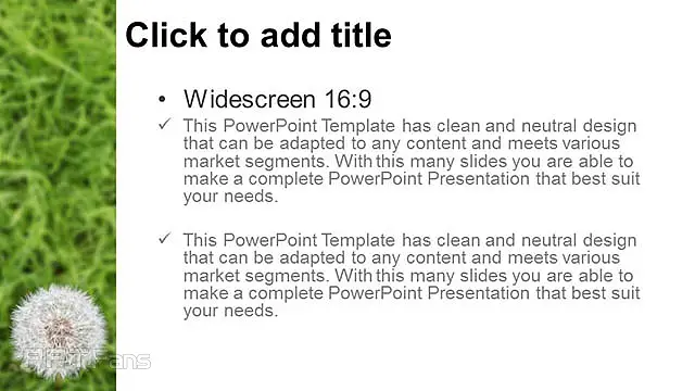 蒲公英小清新PPT模板_預(yù)覽圖2