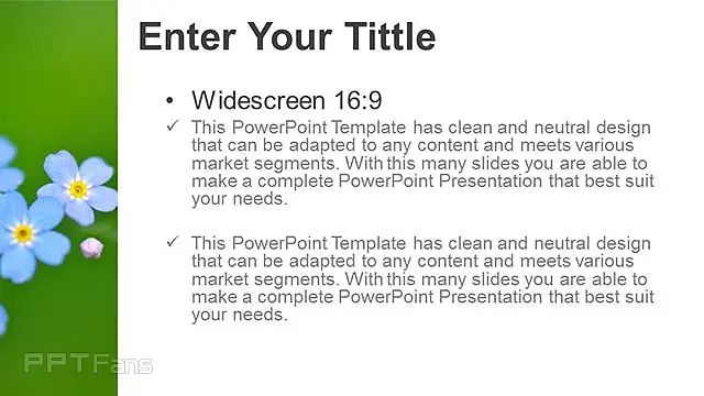 花朵小清新PPT模板_預(yù)覽圖2