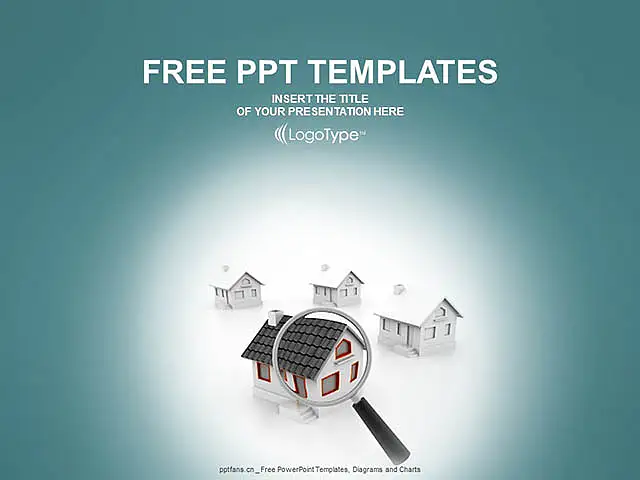 乡村房屋PPT模板下载_预览图5