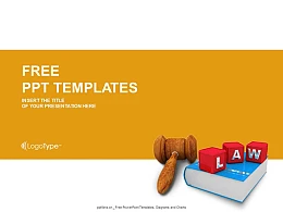 法律PPT模板下载