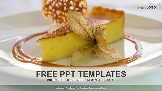 柠檬蛋糕PPT模板下载_预览图4