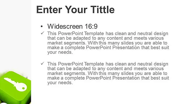 鑰匙按鈕PPT模板下載_預(yù)覽圖5