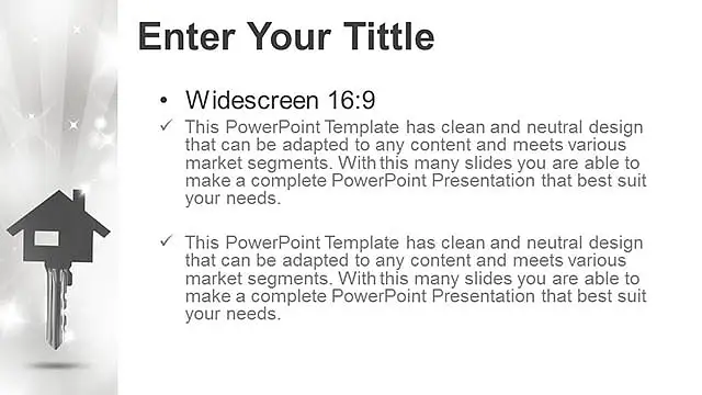 房屋鑰匙PPT模板下載_預(yù)覽圖5