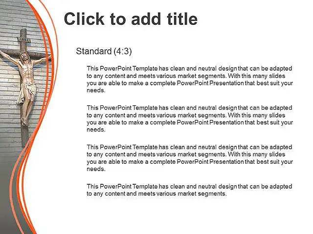 基督十字架PPT模板下載_預覽圖3