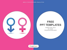 男生女生PPT模板下载