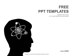 原子运动PPT模板下载