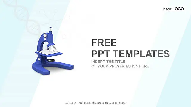 显微镜PPT模板下载_预览图4