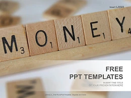 拼字方块PPT模板下载