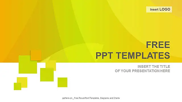 橙色波纹PPT模板下载_预览图5