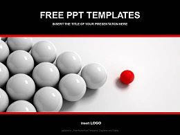 以卵击石含义的PPT模板下载