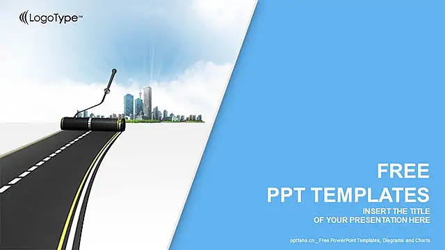 道路建设PPT模板下载_预览图5