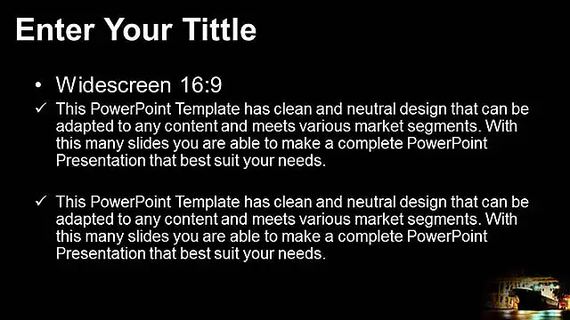 碼頭夜景PPT模板下載_預(yù)覽圖5