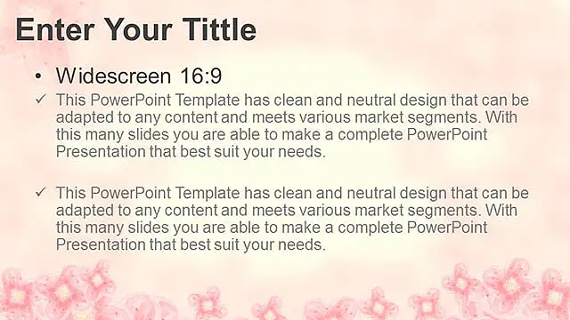 粉色花朵PPT模板下載_預(yù)覽圖5
