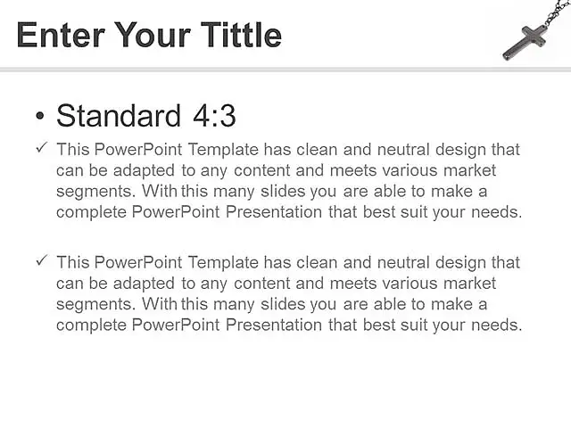 十字掉墜PPT模板下載_預(yù)覽圖2