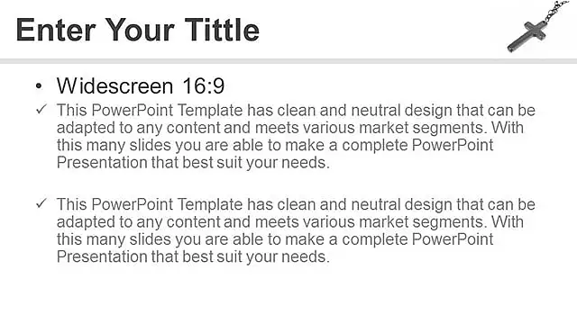 十字掉墜PPT模板下載_預(yù)覽圖5