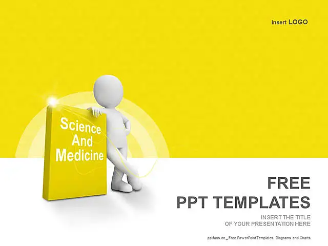 医学与科学PPT模板下载_预览图1