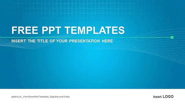 蓝色简洁PPT模板下载_预览图4
