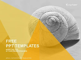 蜗牛PPT模板下载