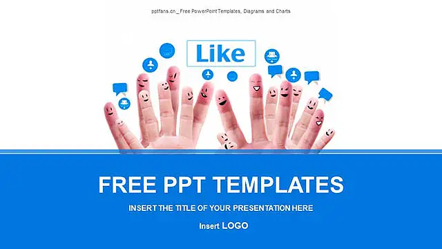 社交网络PPT模板下载_预览图4