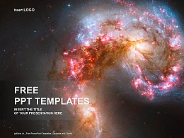 星空PPT模板下载