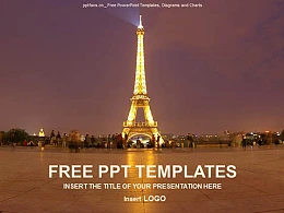 夜色中的埃菲尔铁塔