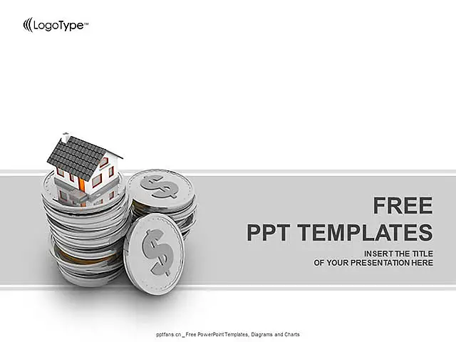 高價住房PPT模板下載_預覽圖1