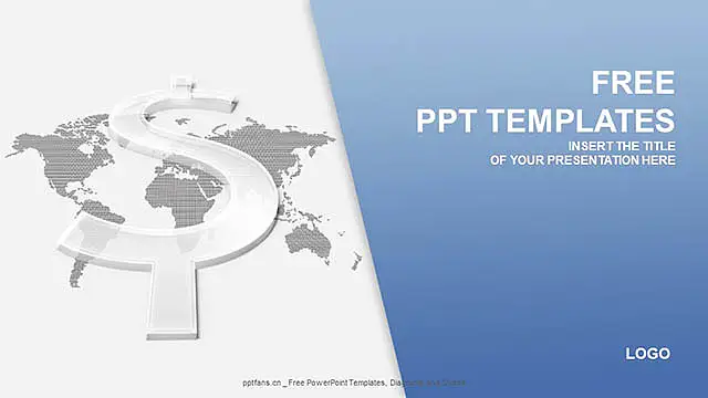 透明的美元符号PPT模板下载_预览图4