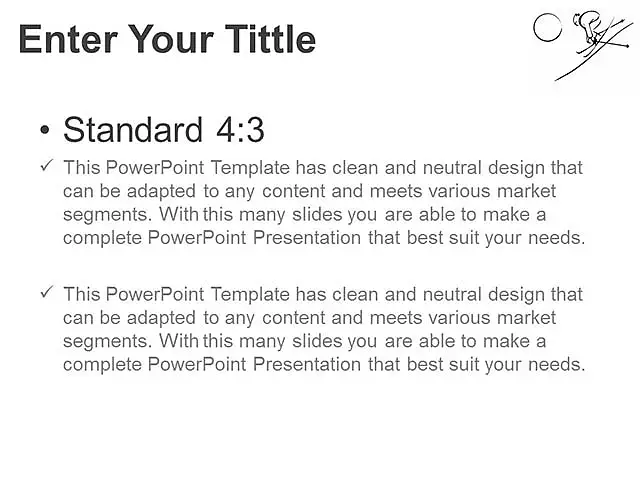 滑雪運(yùn)動(dòng)員PPT模板下載_預(yù)覽圖2