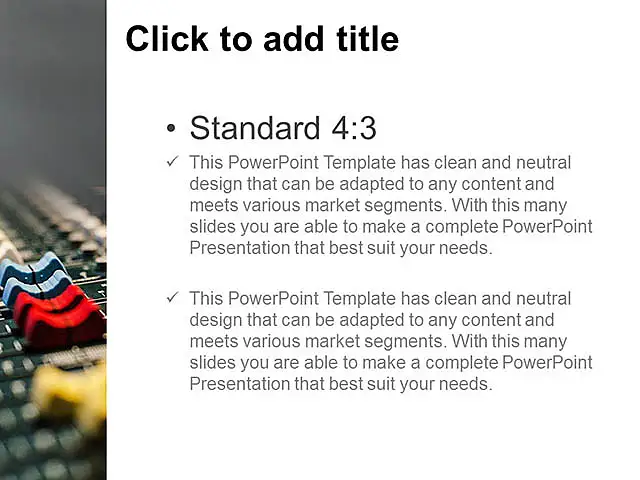 調(diào)音臺(tái)PPT模板下載_預(yù)覽圖2