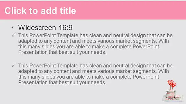 愛心棒棒糖PPT模板下載_預覽圖5